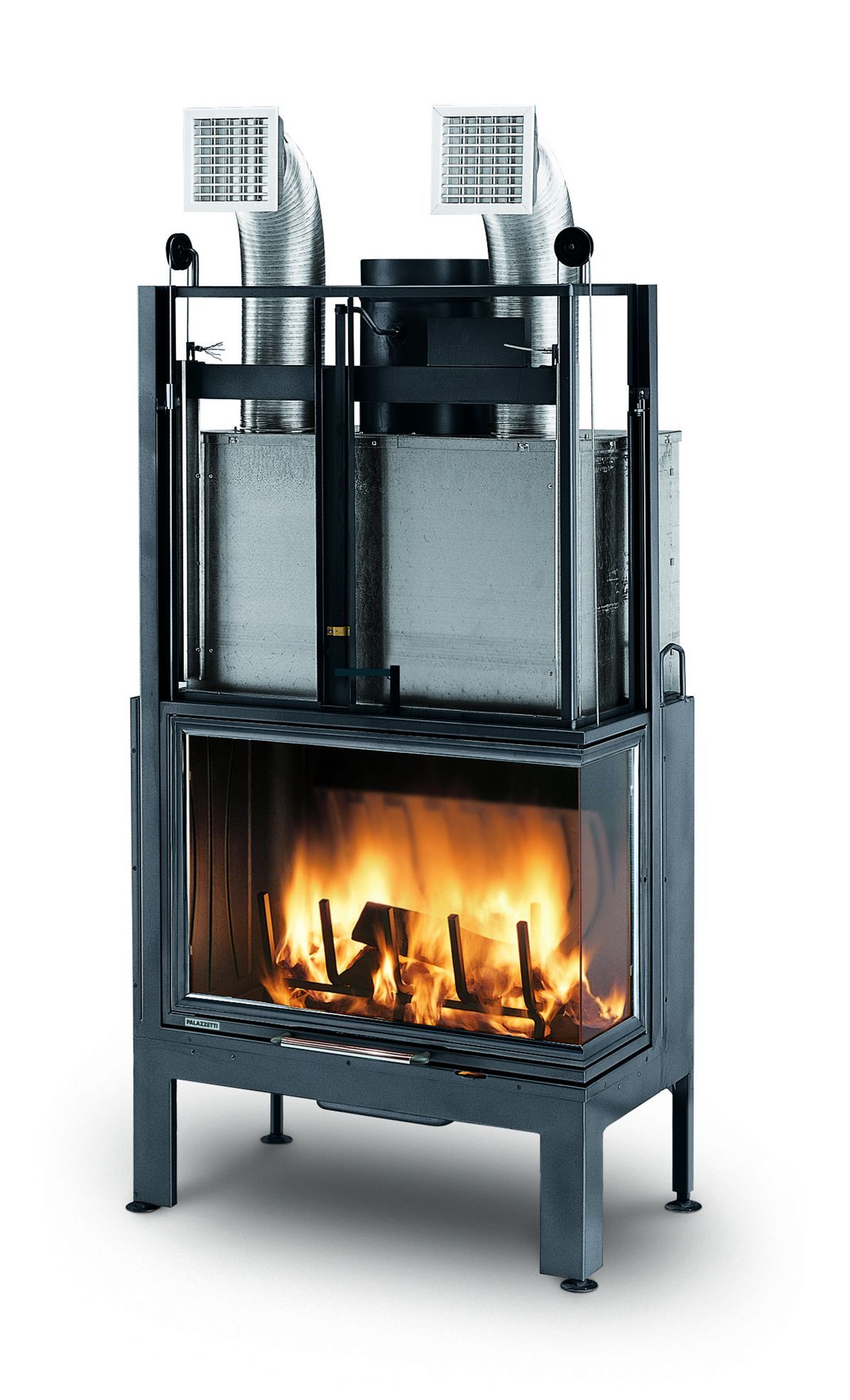 Șemineu cu deschidere stânga sau dreapta Ecomonoblocco 64  Easy Line