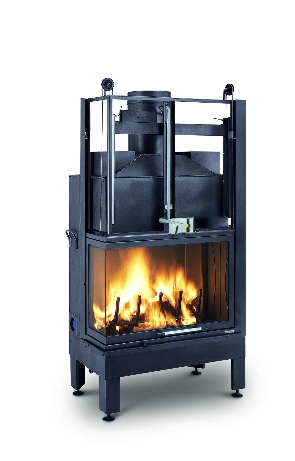 Termoșemineu cu deschidere stânga sau dreapta MONOBLOCCO TERMOPALEX 78 V08
