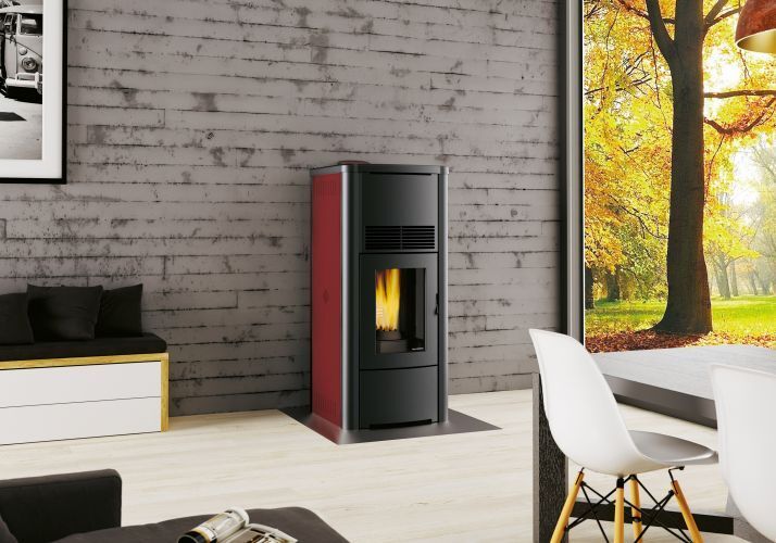 Sobă centrală pe peleți (diferte dimensiuni) Anita